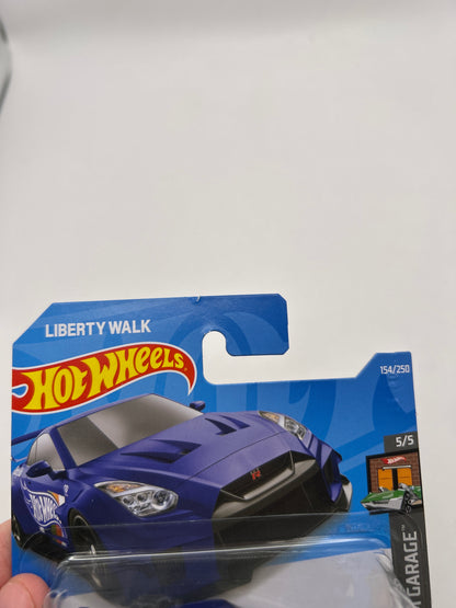 LB-Silhouette Works GT Nissan R35 Niebieski *Haczyk