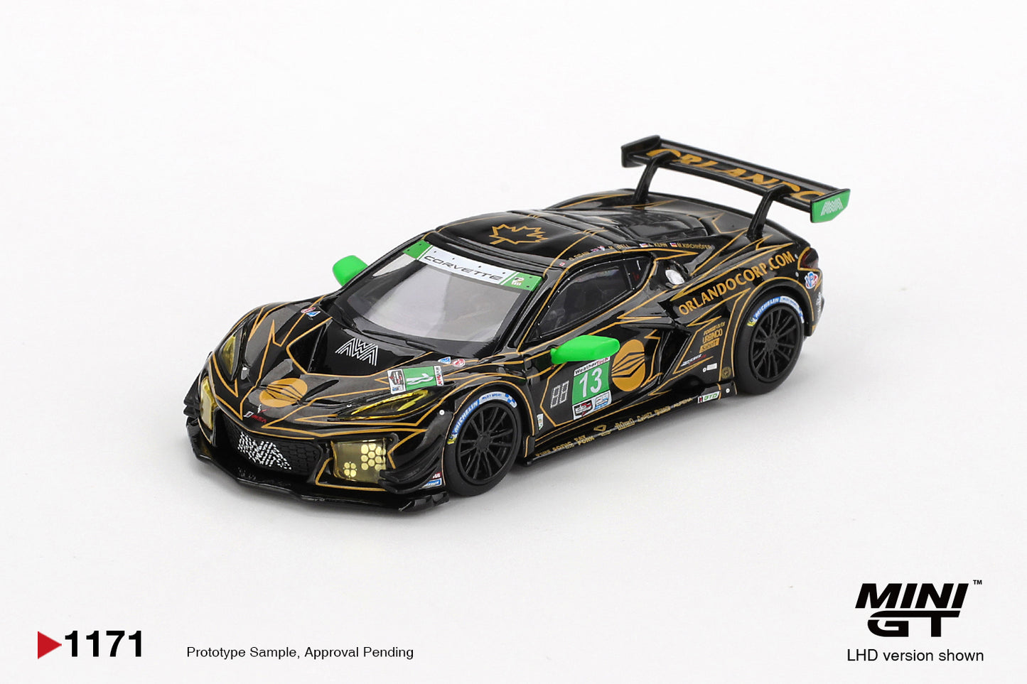 *PRESALE Mini GT #1171 Chevrolet Corvette Z06 GT3 R #13 Daytona 24 *PUDEŁKO