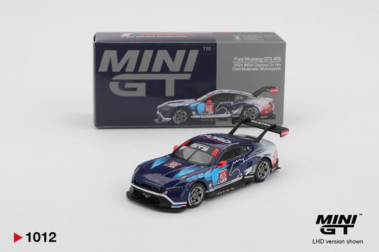 *PRESALE Mini GT #1012 Ford Mustang GT3 Ford Motorsports Daytona 24 *BLISTER
