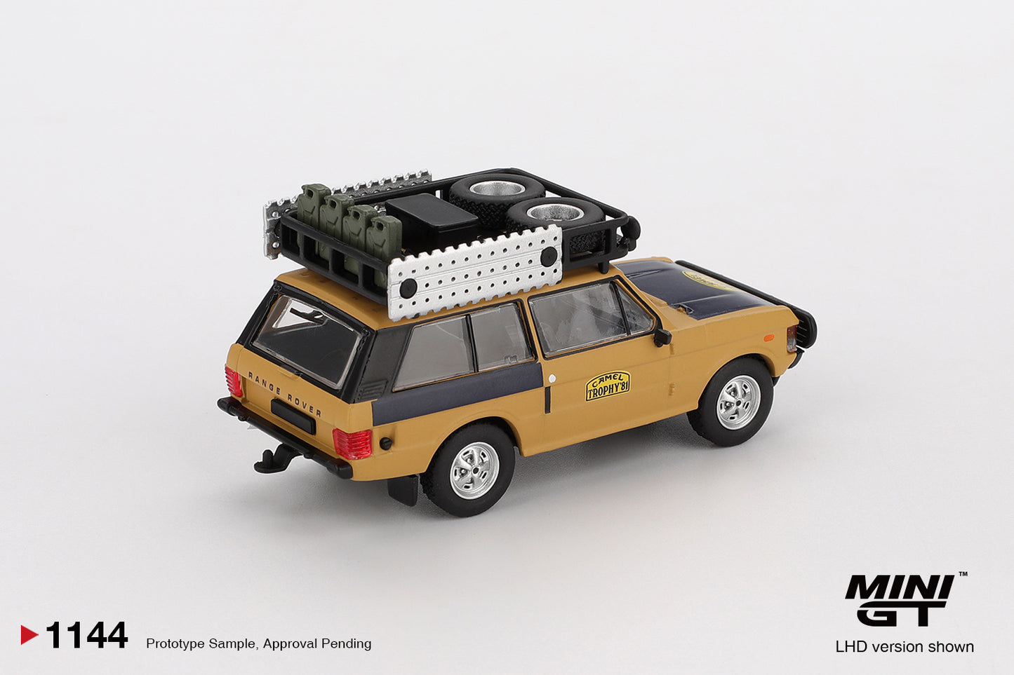 *PRESALE Mini GT #1144 Land Rover Range Rover C.SWOBODA & K.MENTEL Sumatra 1981 *PUDEŁKO