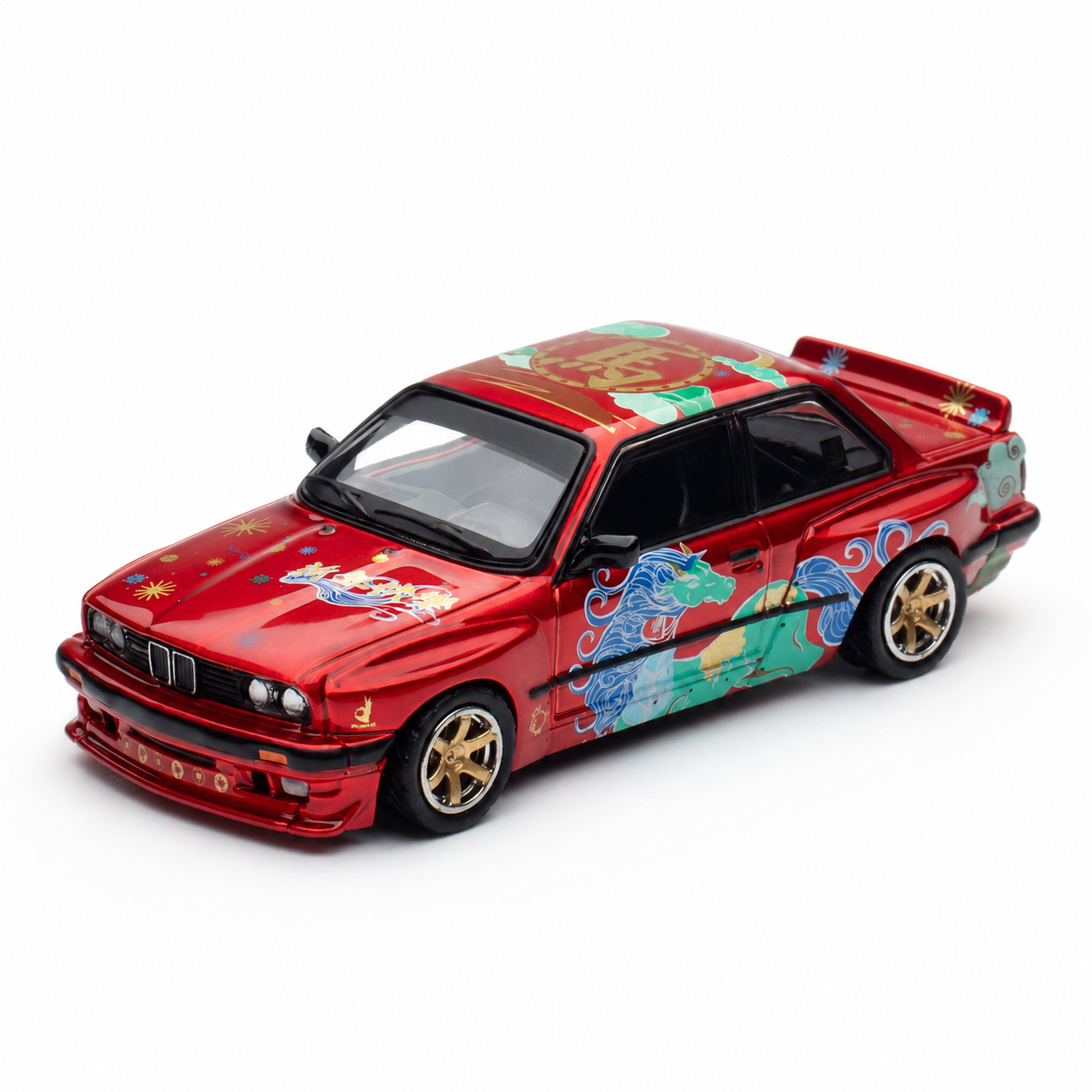 *PRESALE Inno64 BMW M3 E30 Rocket Bunny Czerwony Chinese New Year Special Edition