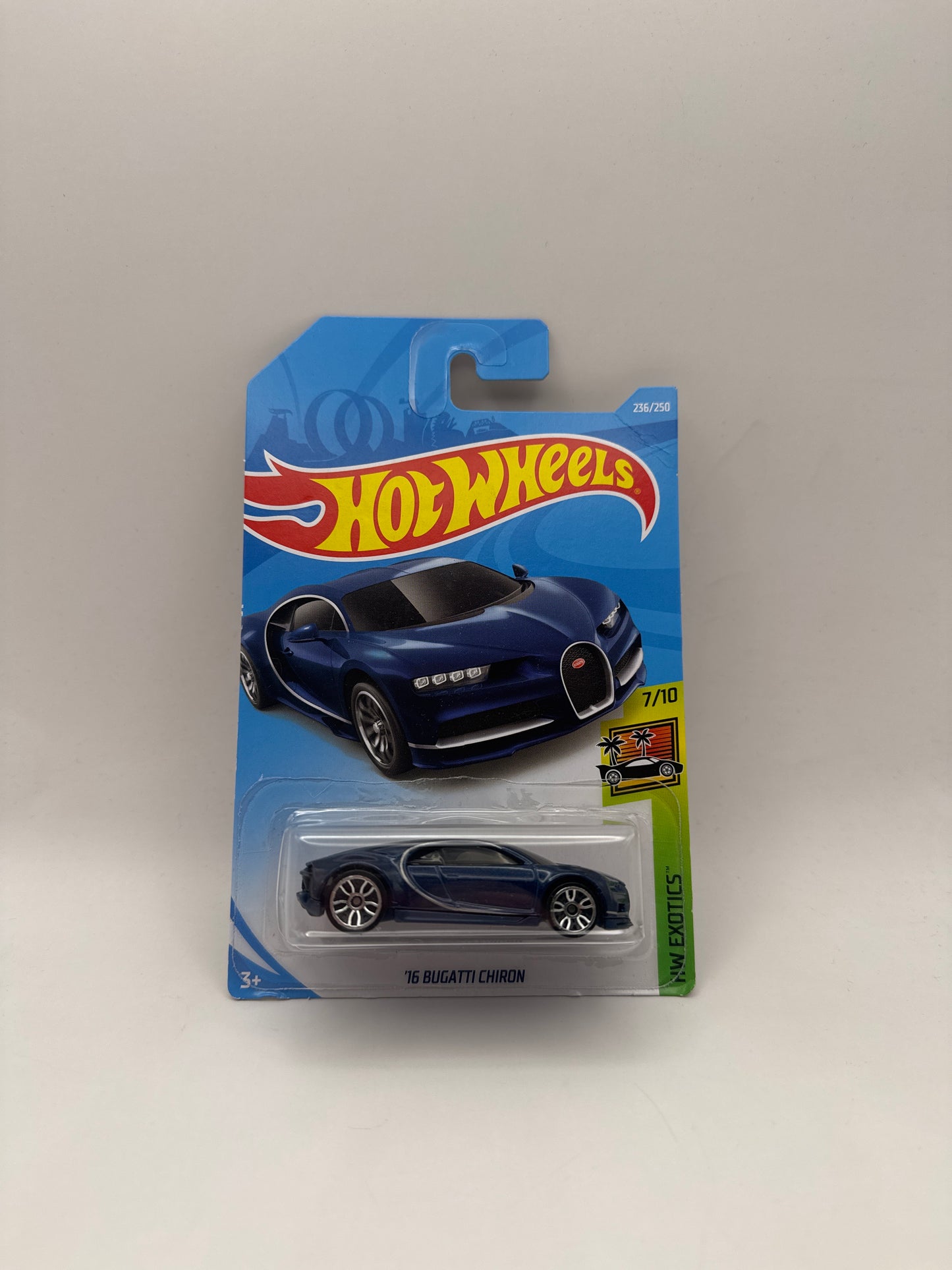 '16 Bugatti Chiron Niebieski *Karta