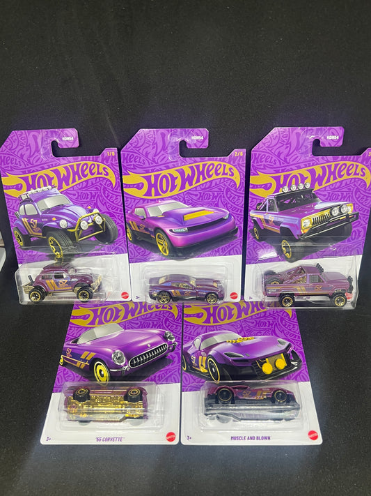 Hot Wheels 57. Rocznica - Set 5 autek