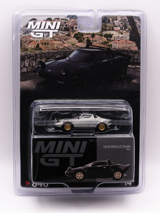 CHASE Mini GT 846 Lancia Stratos HF Stradale Srebrny