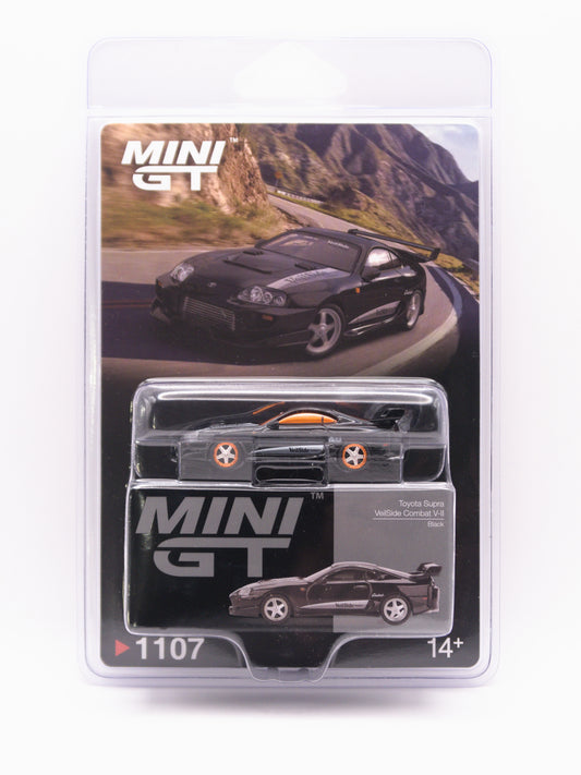 CHASE Mini GT #1107 Toyota Supra MK4 Veilside Combat Czarny *Blister