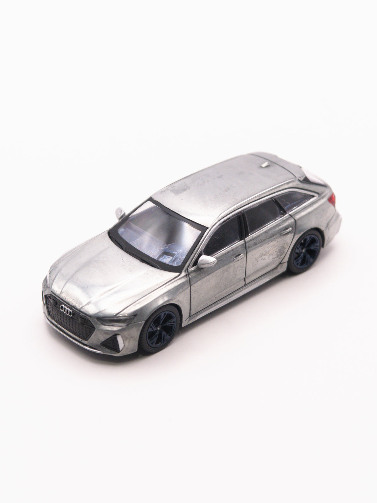 CHASE Mini GT #186 Audi RS6 Avant Niebieski *OTWARTY