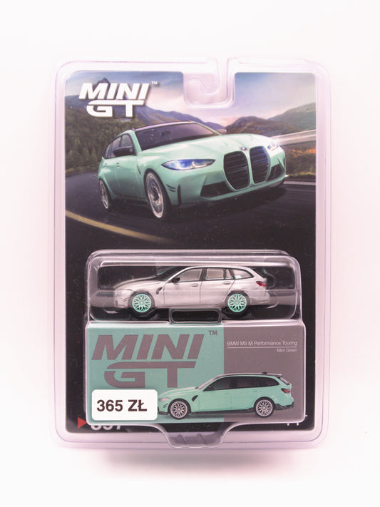 CHASE Mini GT #897 BMW M3 M Performance Touring Mint Green Miętowy Zielony
