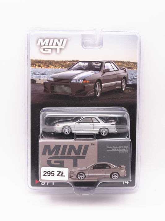 CHASE Mini GT #971 Nissan Skyline GT-R R32 VeilSide Combat C-I Combat Grey Szary