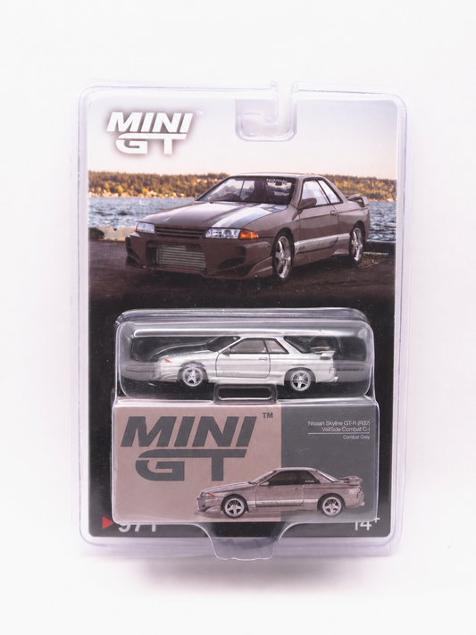 CHASE Mini GT #971 Nissan Skyline GT-R R32 VeilSide Combat C-I Combat Grey Szary