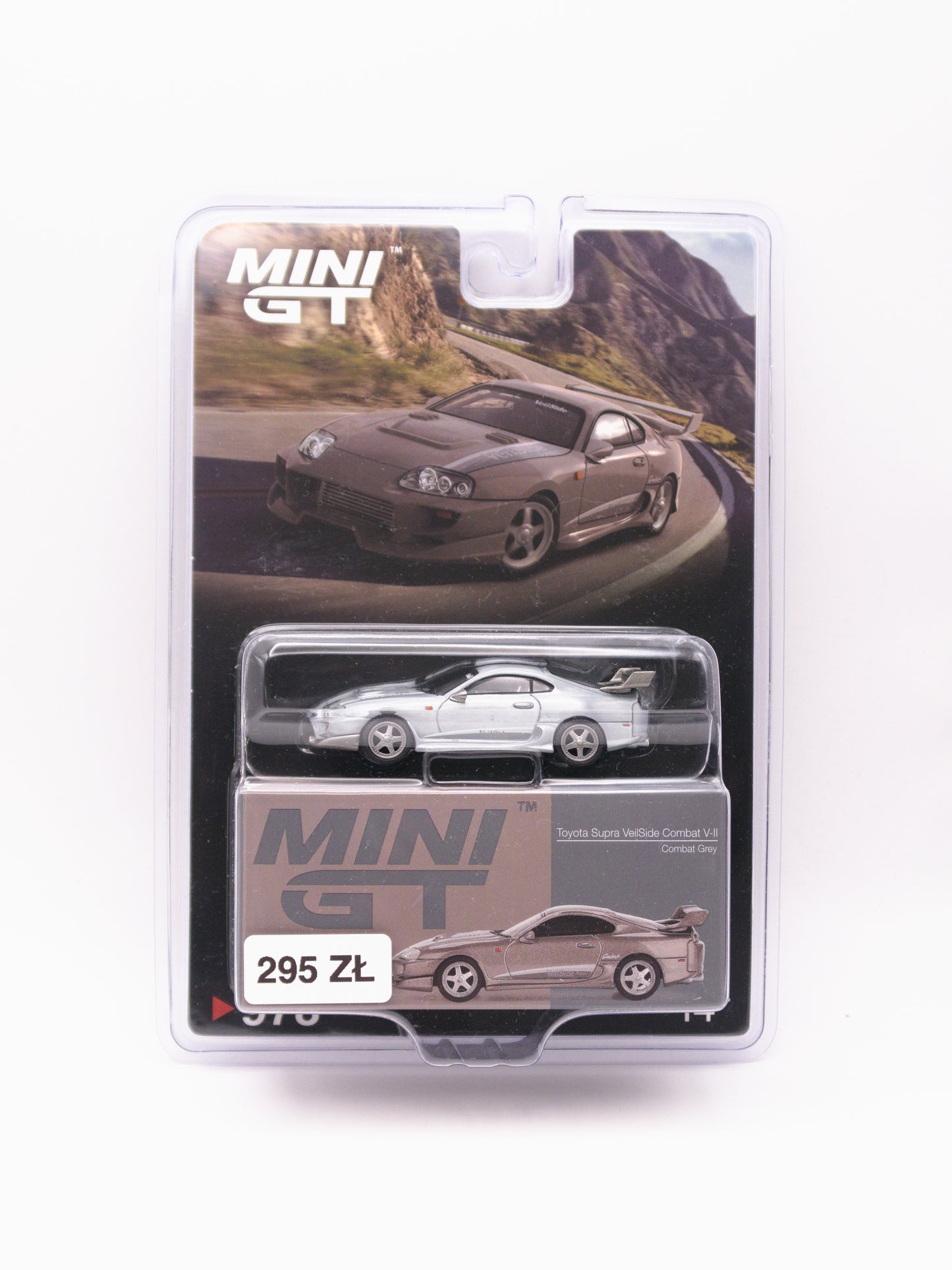 CHASE Mini GT #978 Toyota Supra VeilSide Combat V-II Combat Grey Szary