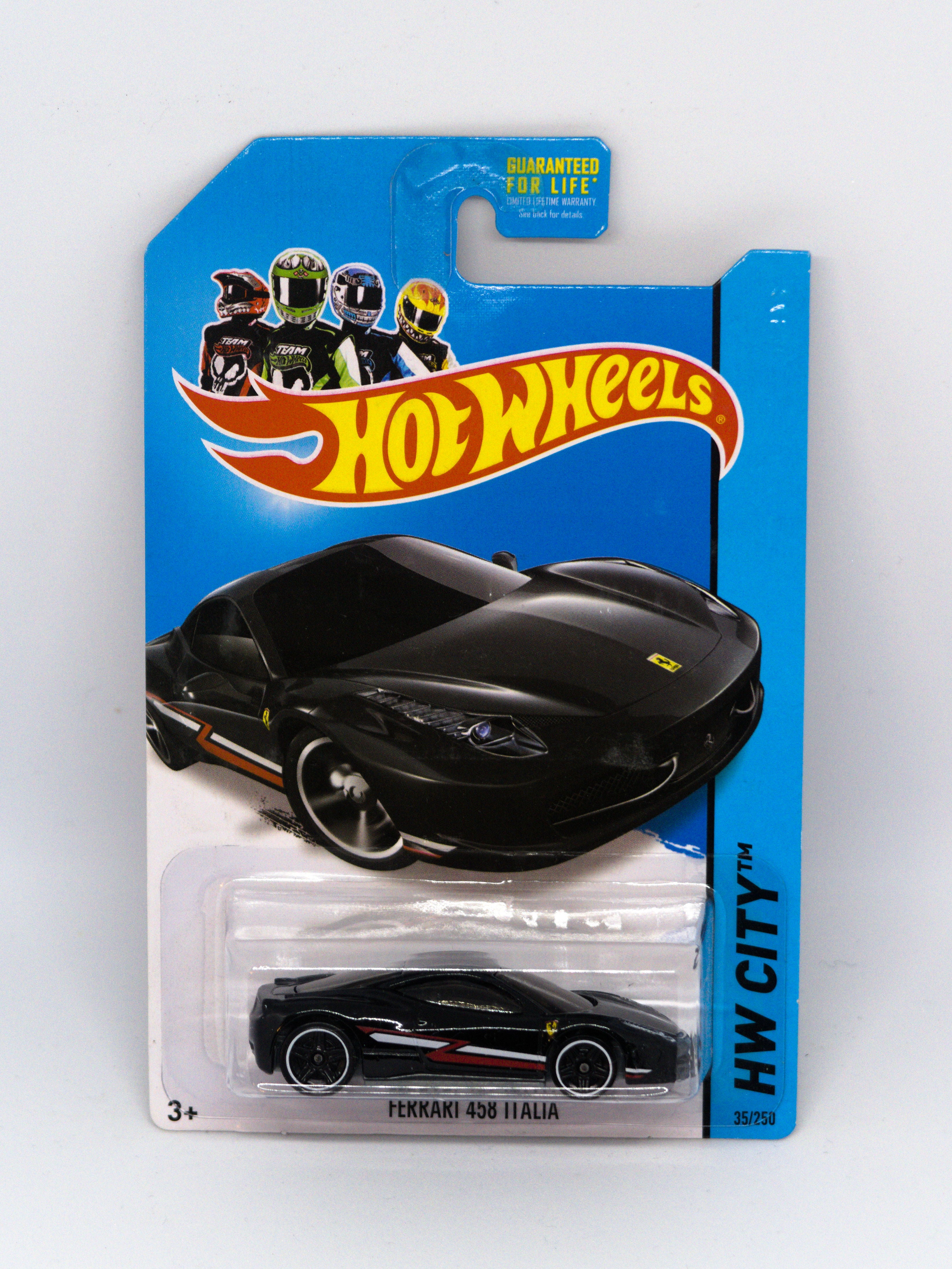 Ferrari 458 Italia Czarny HW City – Skalper