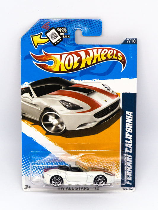Ferrari California - Biały + Wariant kół PR5 HW All Stars