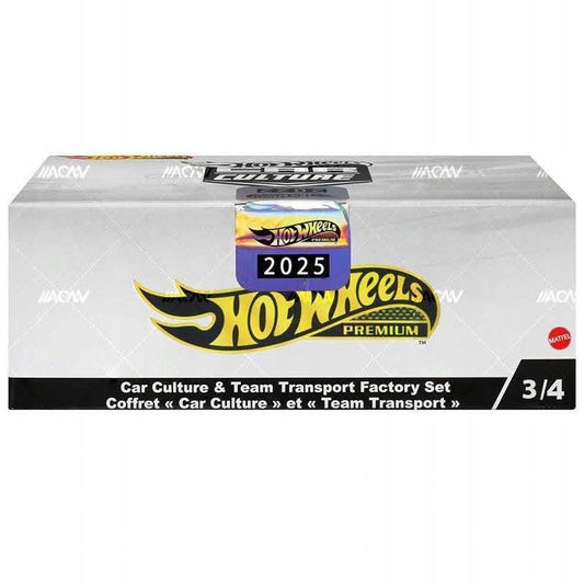 *PREORDER Hot Wheels Car Culture & Team Transport 2025 Set 3/4 Factory Sealed