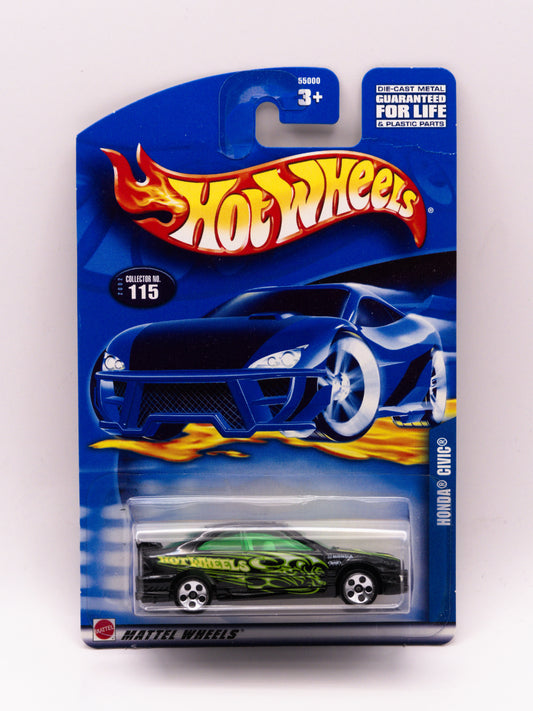 Honda Civic Czarna *Róg Karty