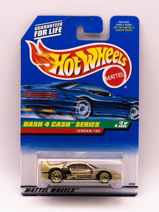 Ferrari F40 Dash 4 Cash Złoty