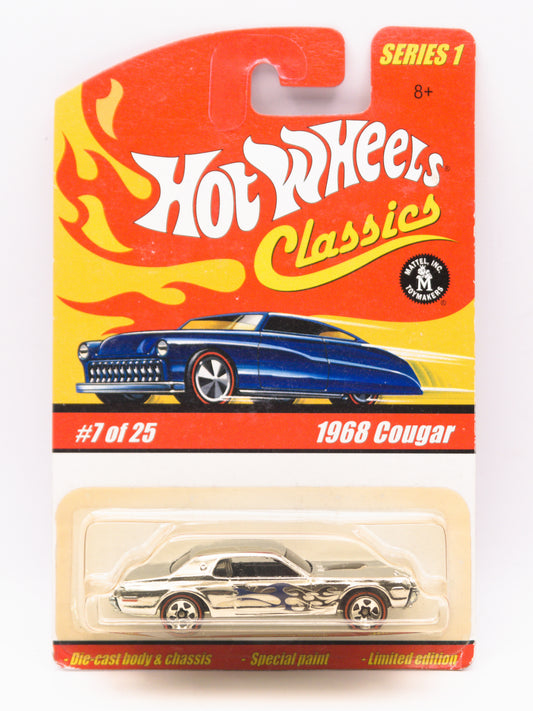 1968 Cougar Srebrny Hot Wheels Classics *Blister