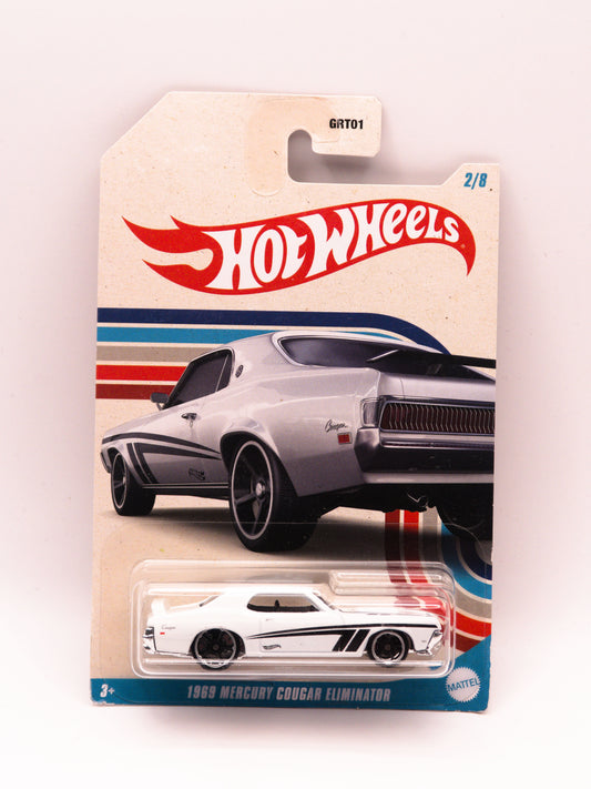 1969 Mercury Cougar Eliminator Biały