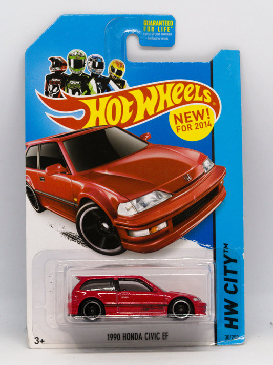 1990 Honda Civic EF Czerwony