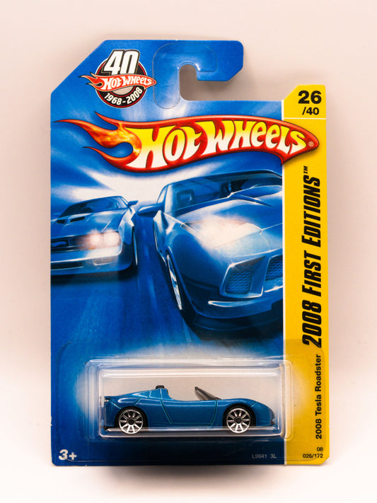 2008 Tesla Roadster NIebieski