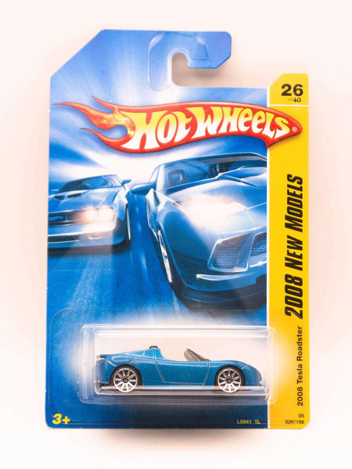 2008 Tesla Roadster Niebieski