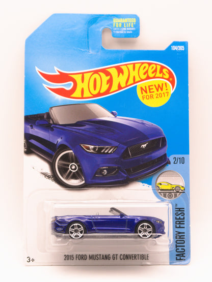 2015 Ford Mustang GT Convertible Niebieski *Karta