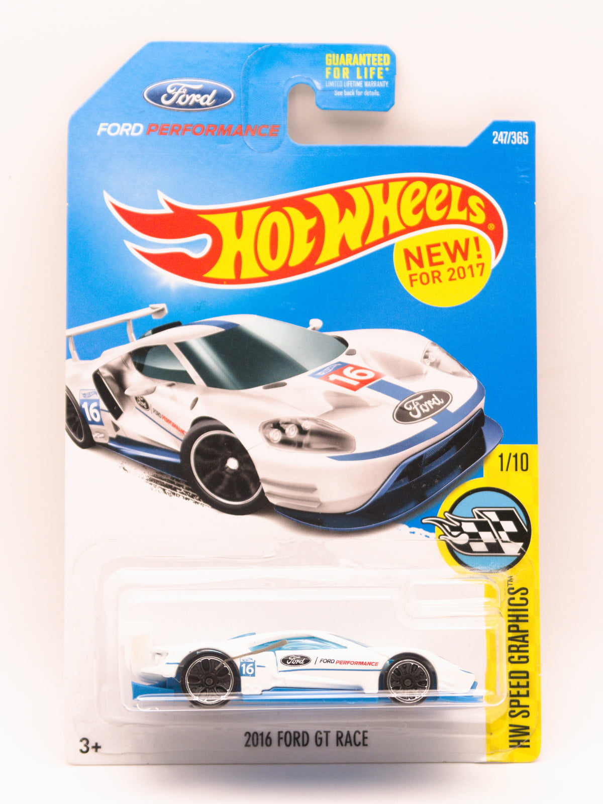 2016 Ford GT Race Biały