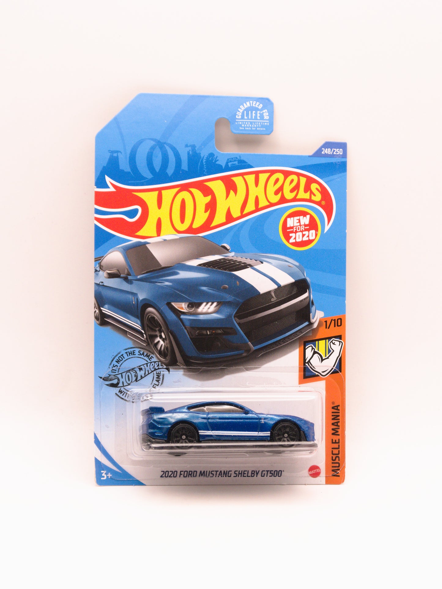 2020 Ford Mustang Shelby GT500 Niebieski