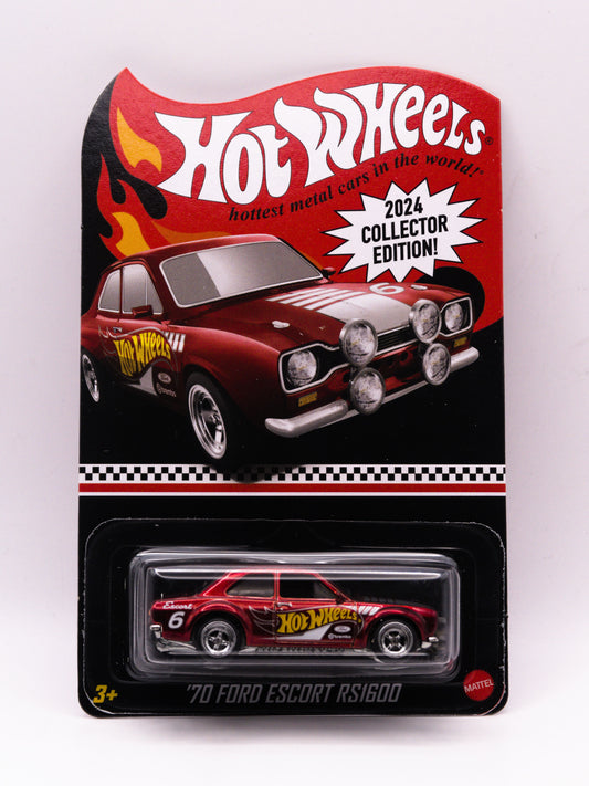Collectors Edition '70 Ford Escort RS1600 Czerwony