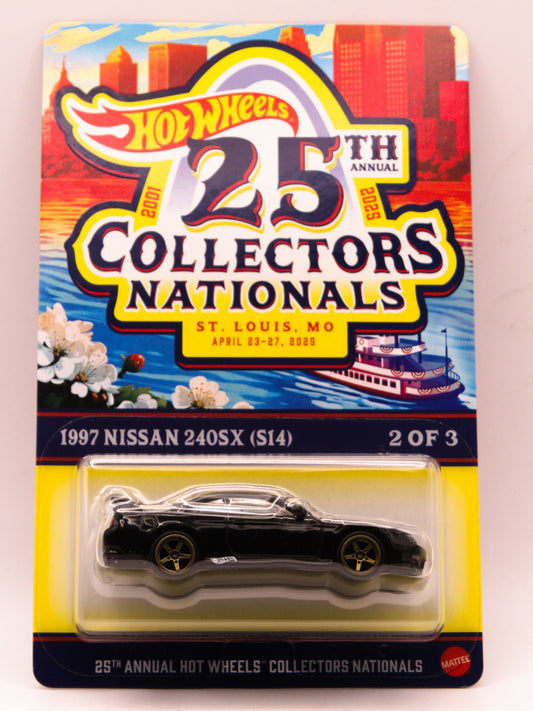 25TH Convention 1997 Nissan 240 SX S14 Czarny #1990/6200