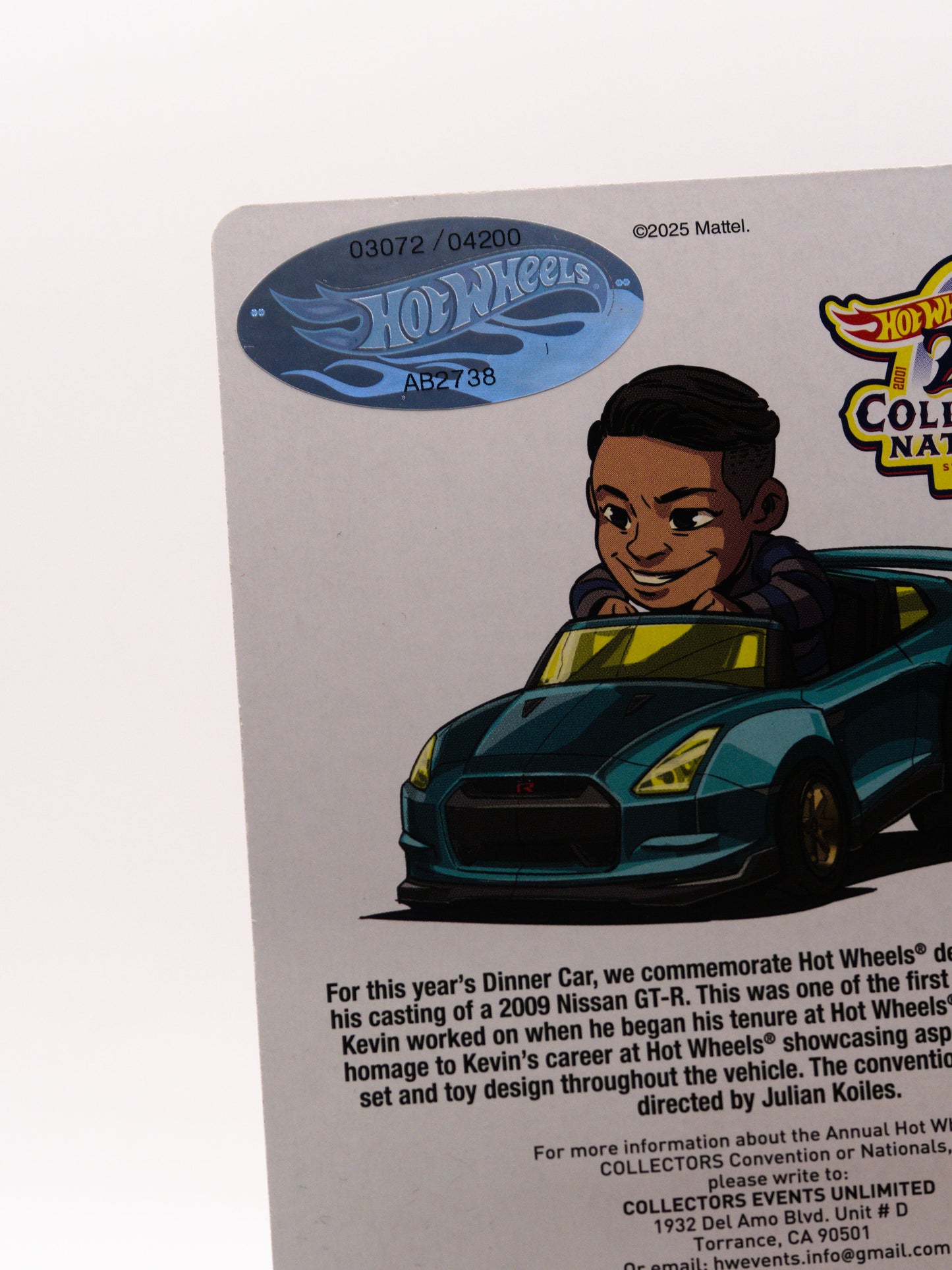 25TH Convention ST. Louis 2009 Nissan GT-R R35 Zielony #3072/4200