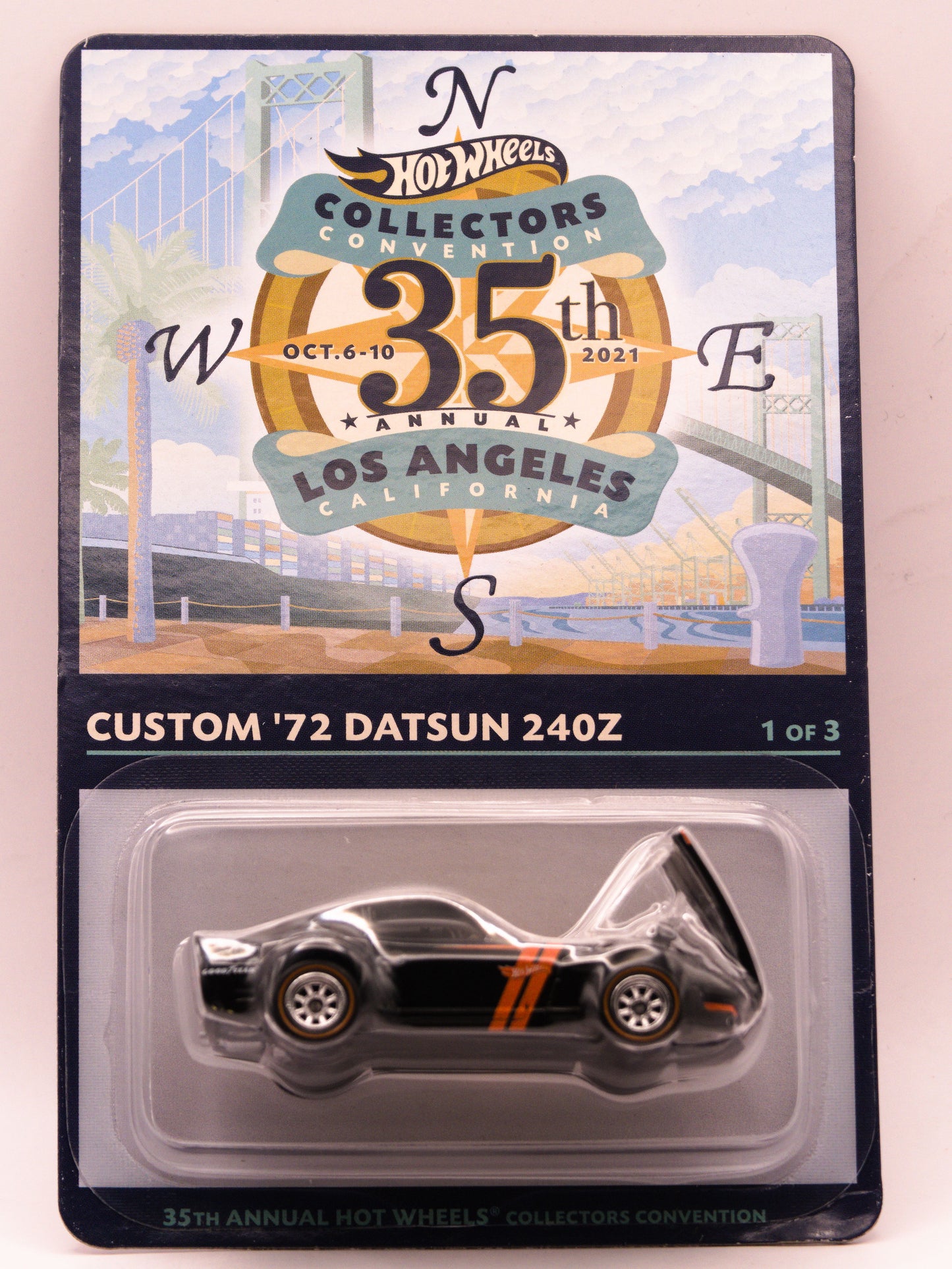 35TH Convention LA Custom '72 Datsun 240Z Czarny #4537/6200