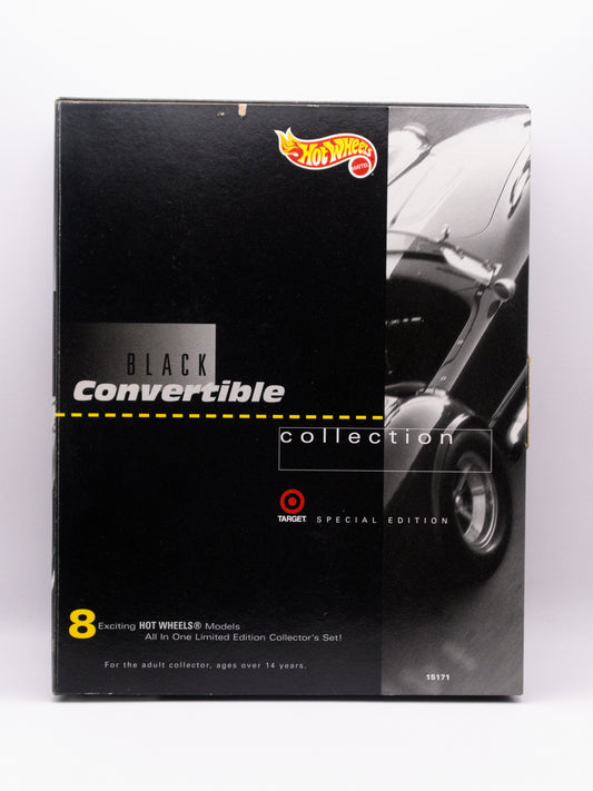 Hot Wheels 8 Pak Black Convertible Target Exclusive