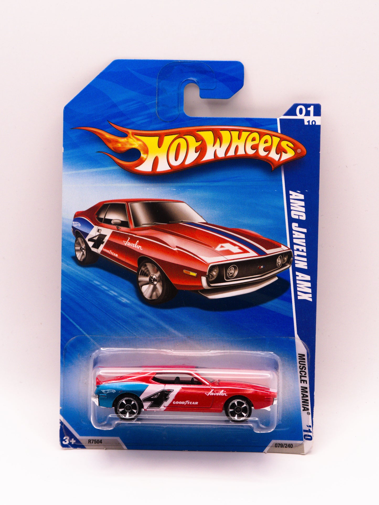 AMC Javelin AMX Czerwony