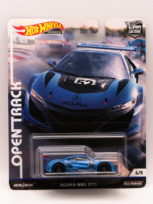 Acura NSX GT3 Premium Open Track NIebieski *Róg Karty