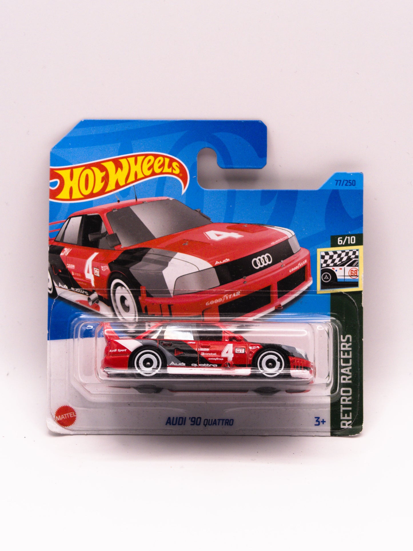 Audi '90 Quattro Czerwona