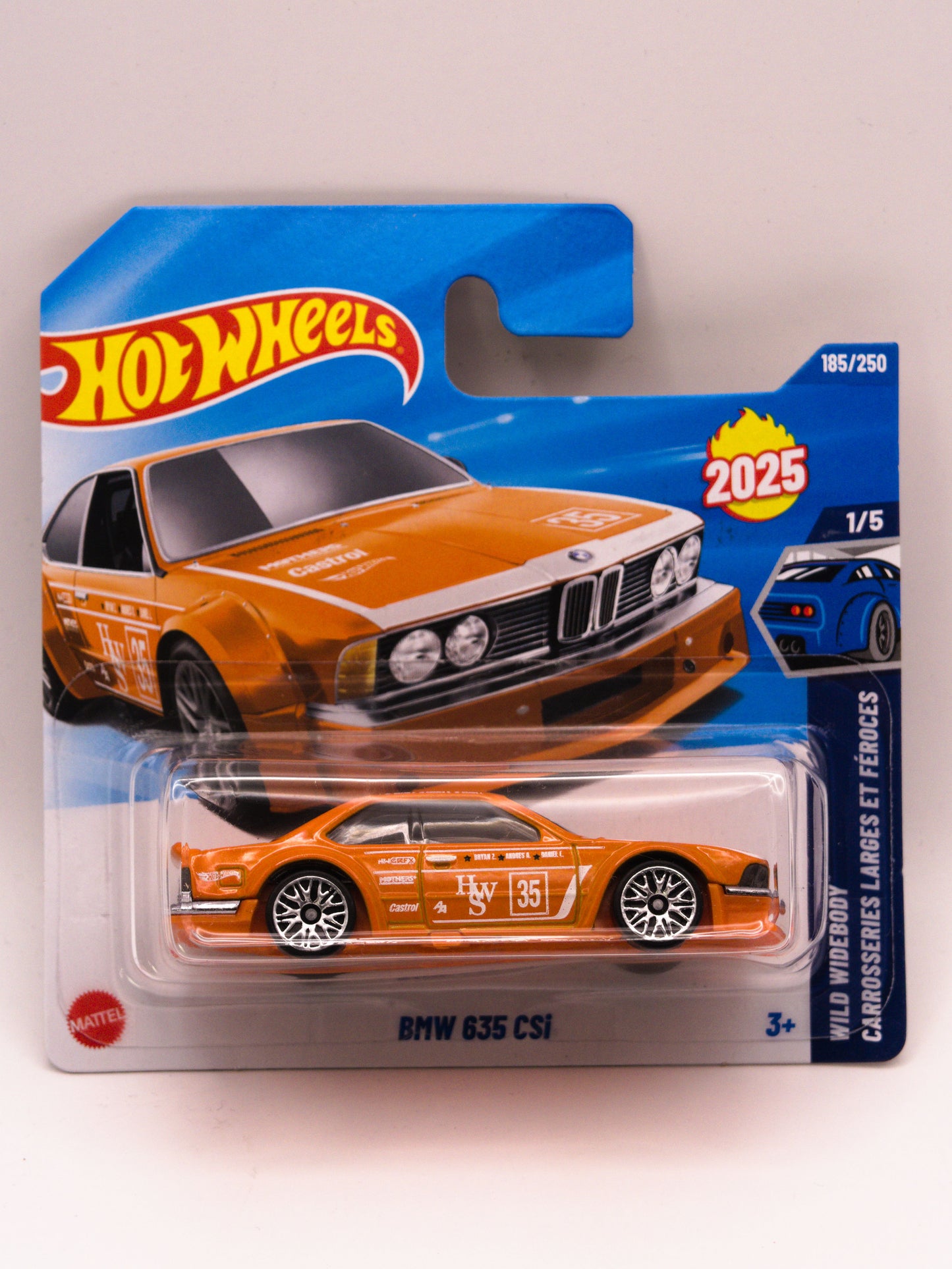 BMW 635 CSi Pomarańczowy