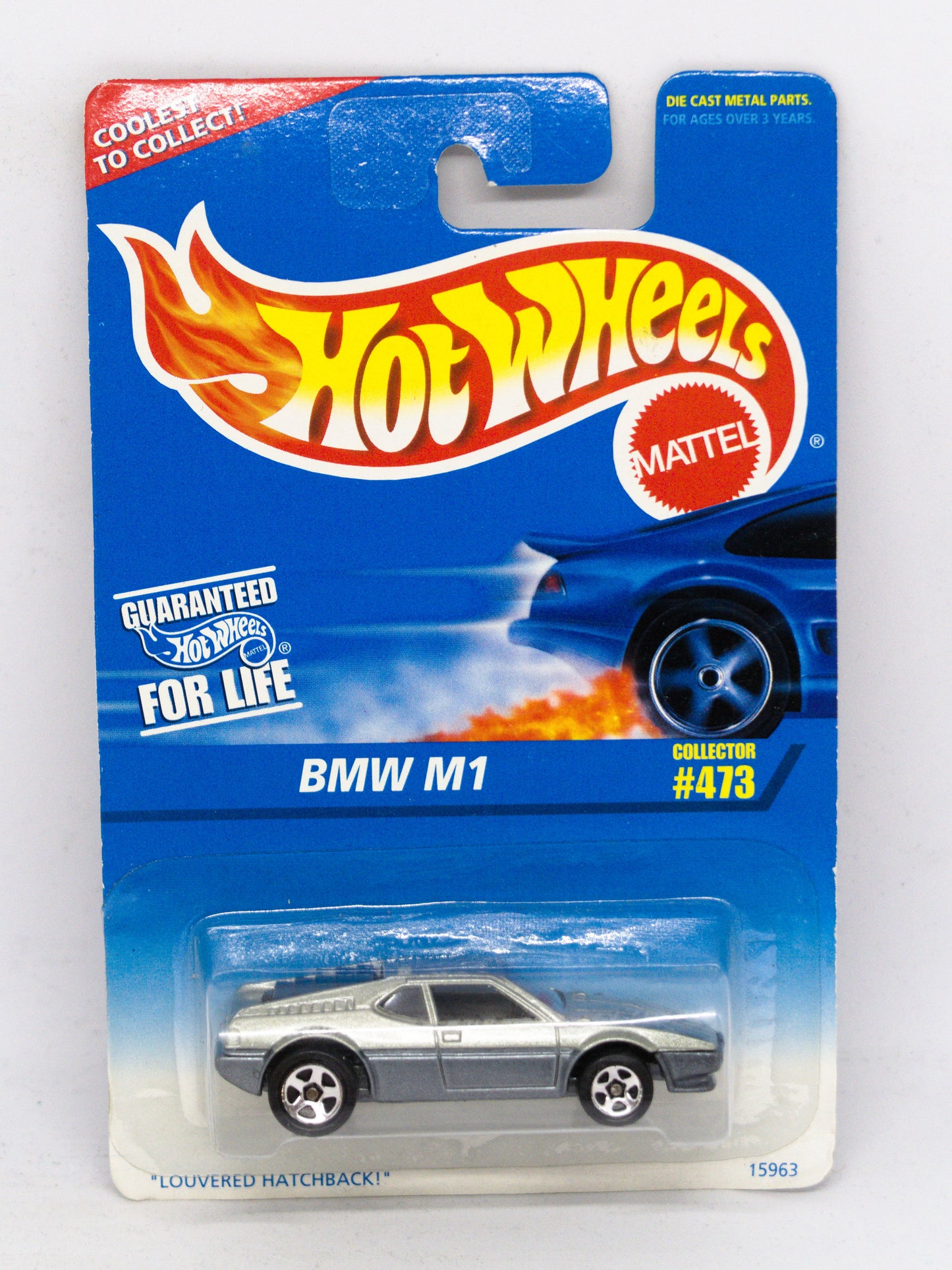 BMW M1 Srebrny na karcie BMW M1