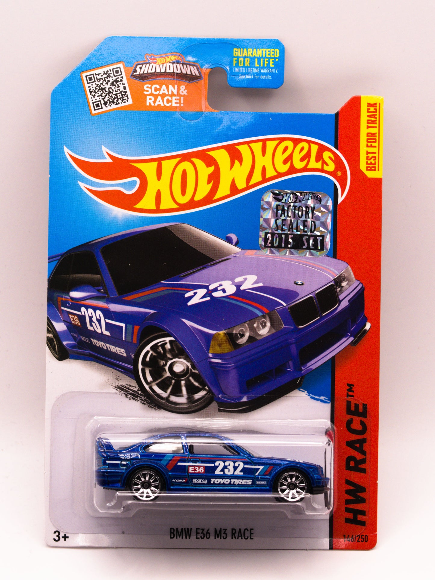 Bmw E36 M3 Race Factory Sealed Niebieski