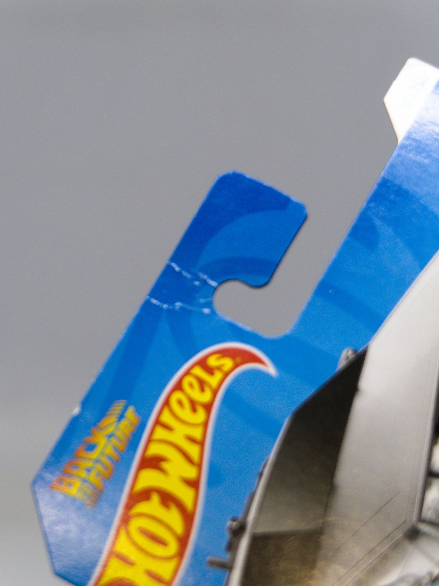 DMC Delorean Back to the future Time Machine - Hover Mode Szary *Uszkodzony