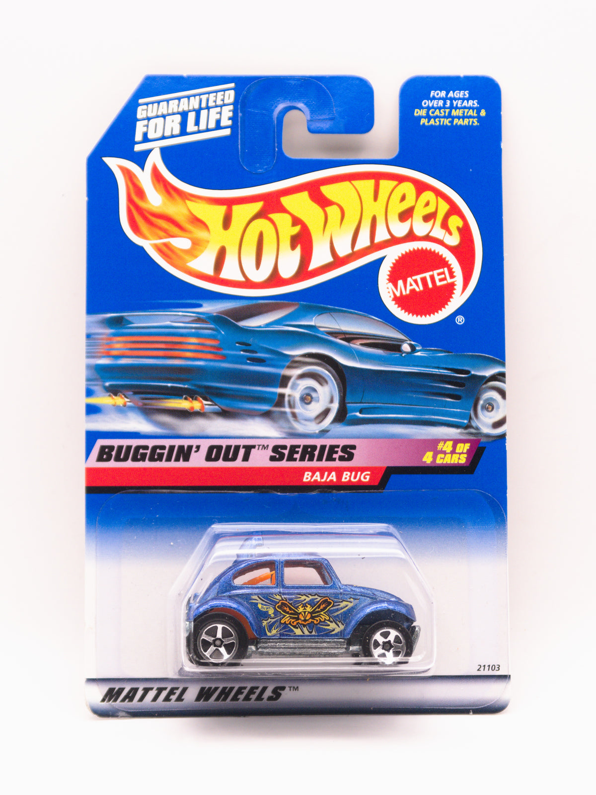Volkswagen VW Baja Bug Niebieski Buggin out Series