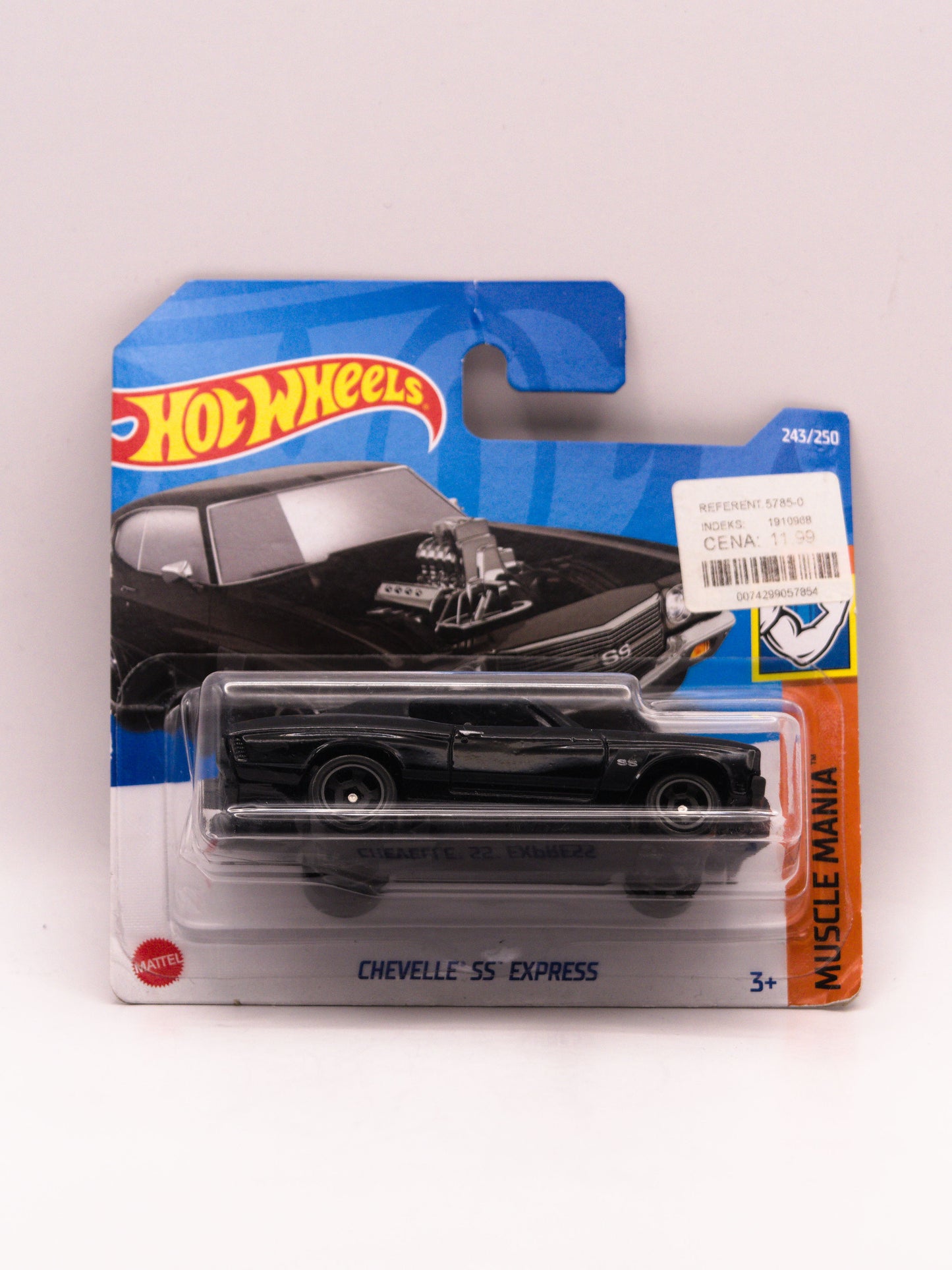 Chevelle SS Express Czarny *Naklejka+Haczyk