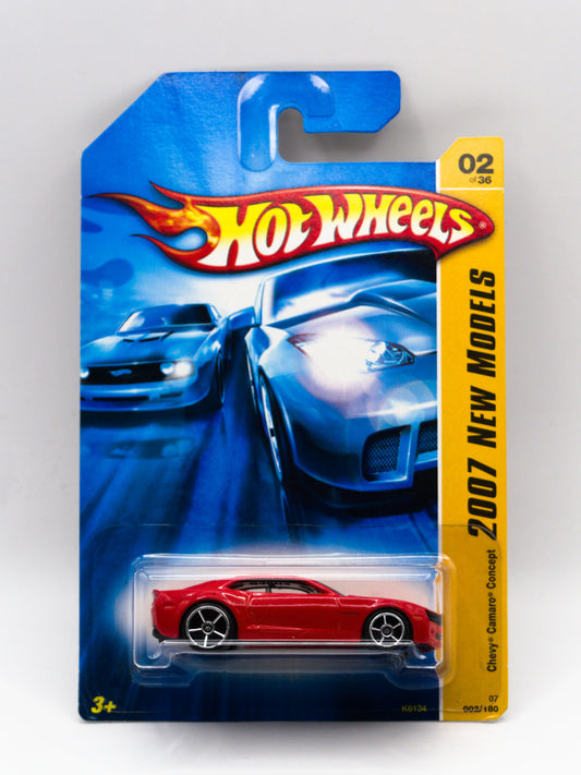 Chevrolet Camaro Concept Czerwony 2007 New Models