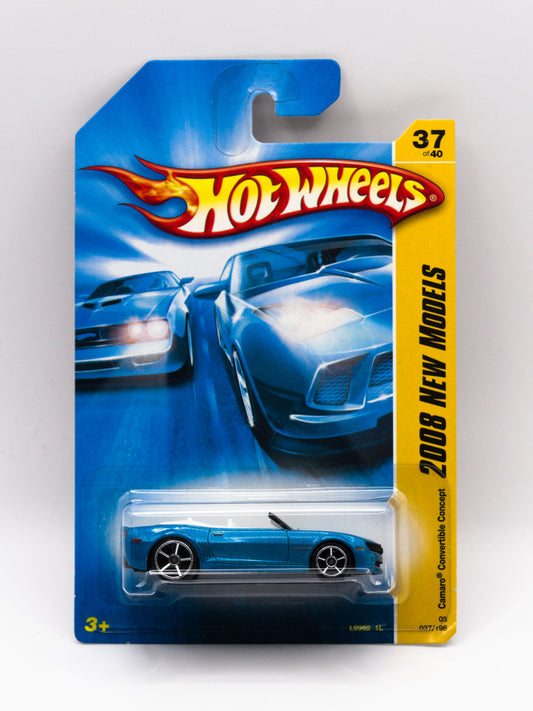 Chevrolet Camaro Convertible Concept Niebieski