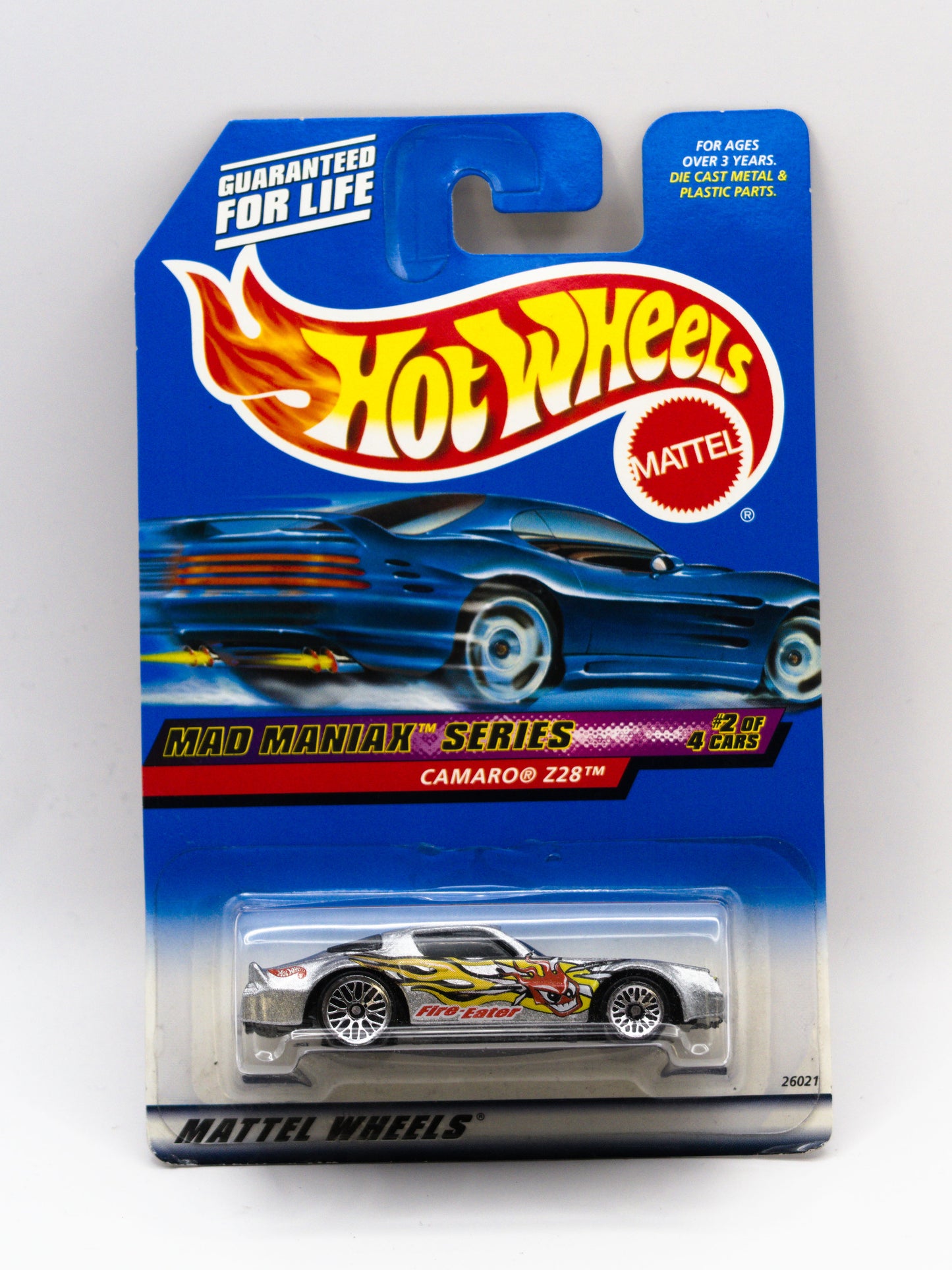 Chevrolet Camaro Z28 Srebrny Mad Maniax Series