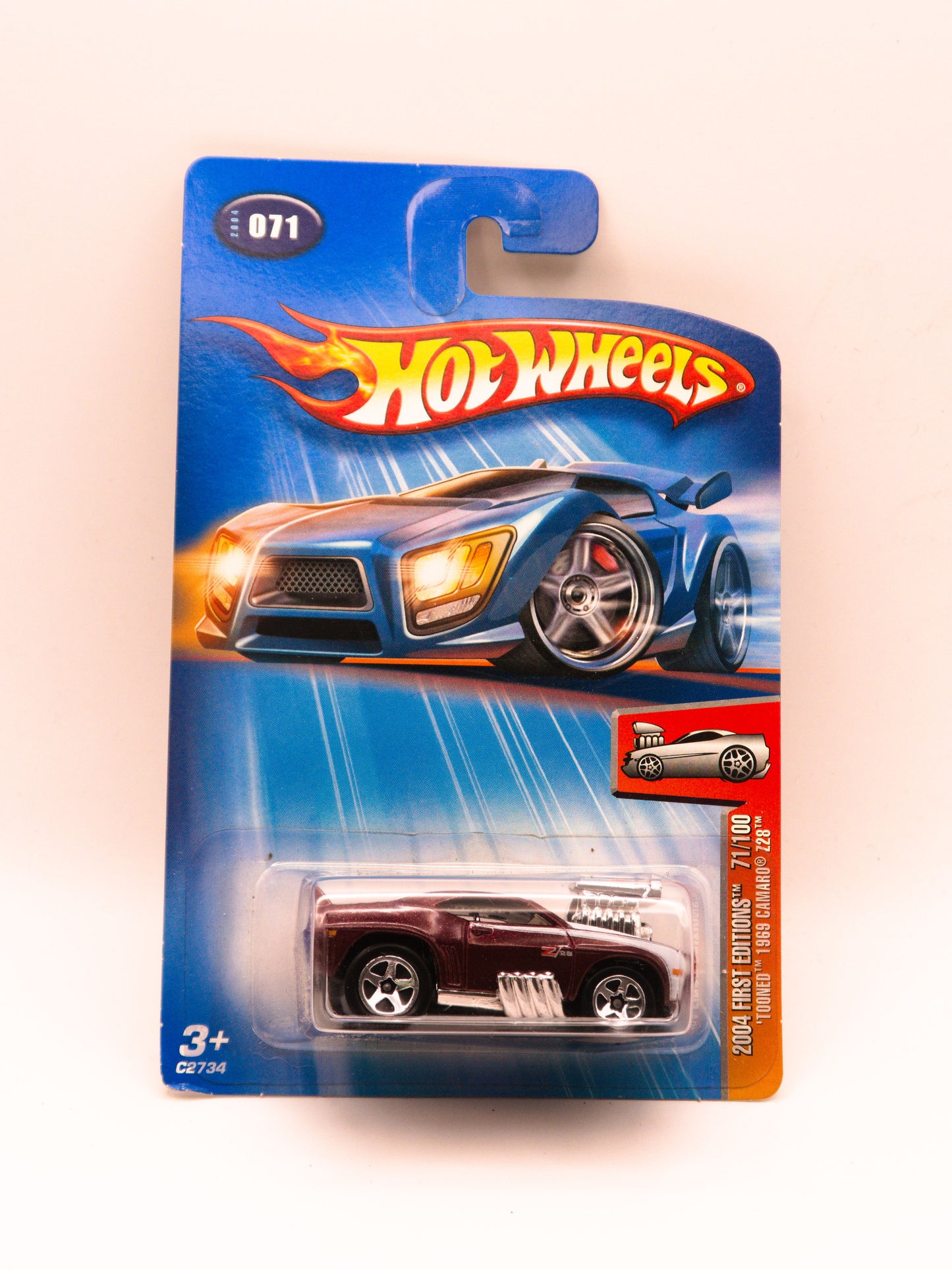 'Tooned 1969 Camaro Z28 Brązowy