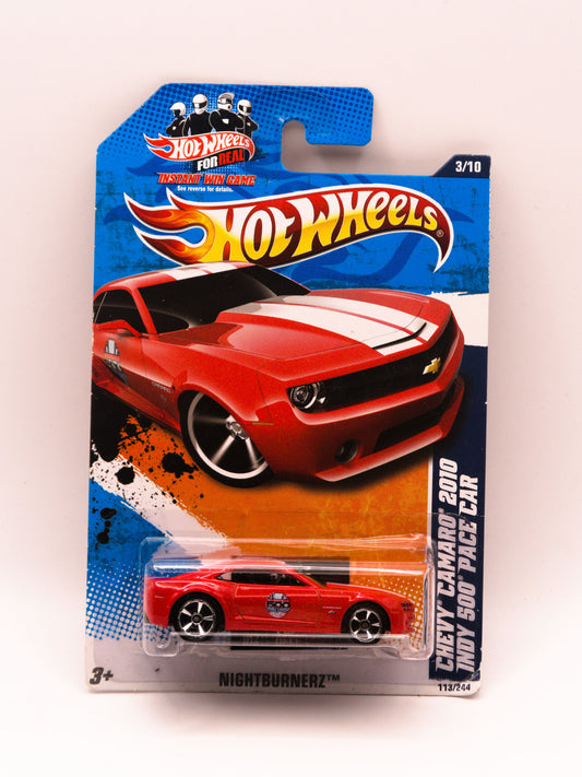 Chevy Camaro 2010 Indy 500 Pace Car czerwony