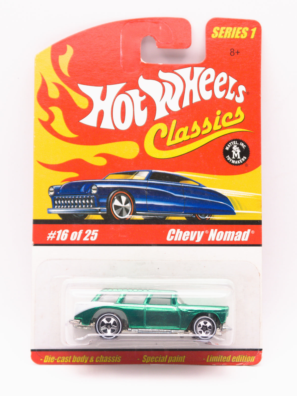 Hot Wheels Classics Chevy Nomad Zielony