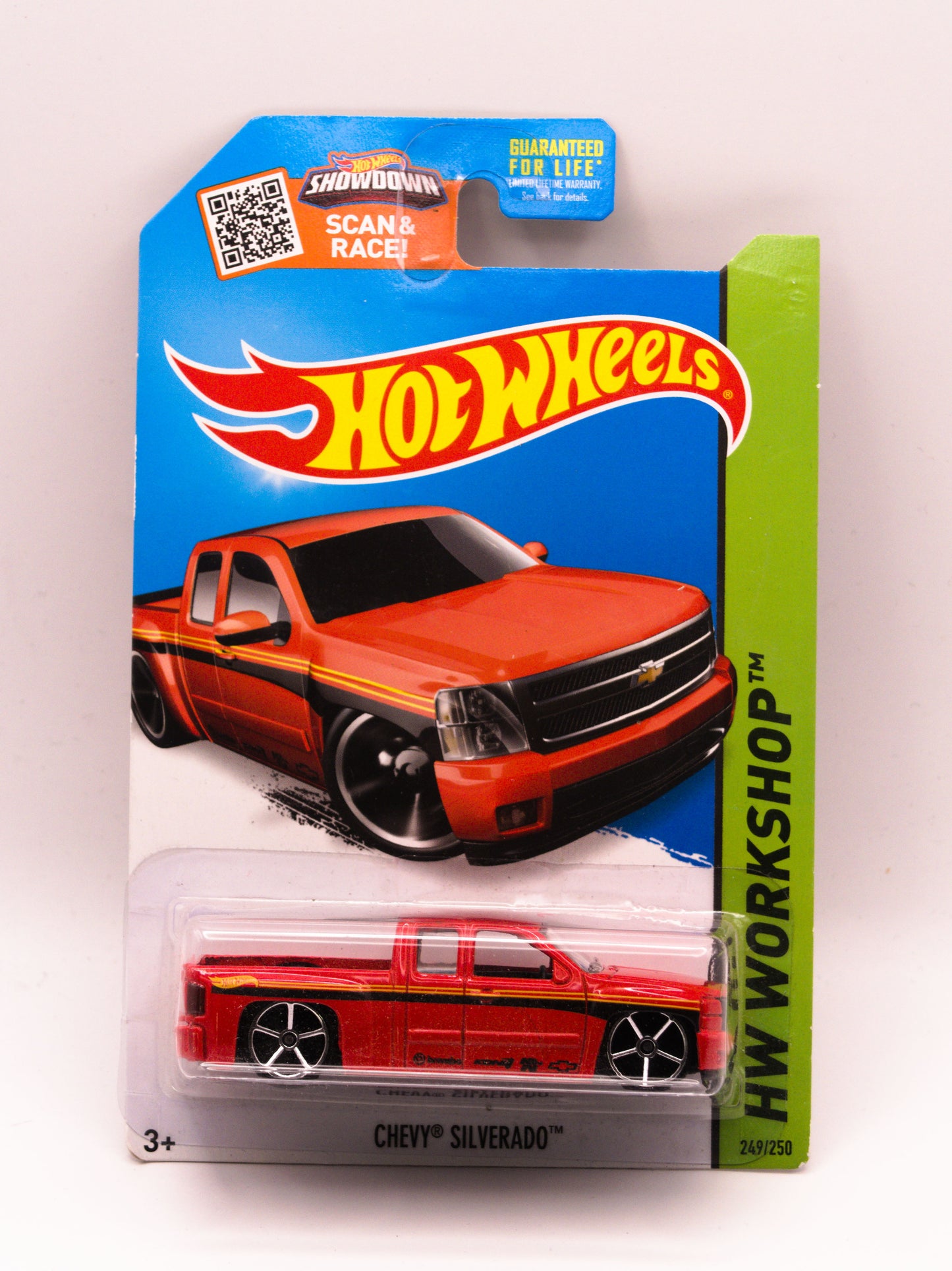Chevy Silverado Czerwony