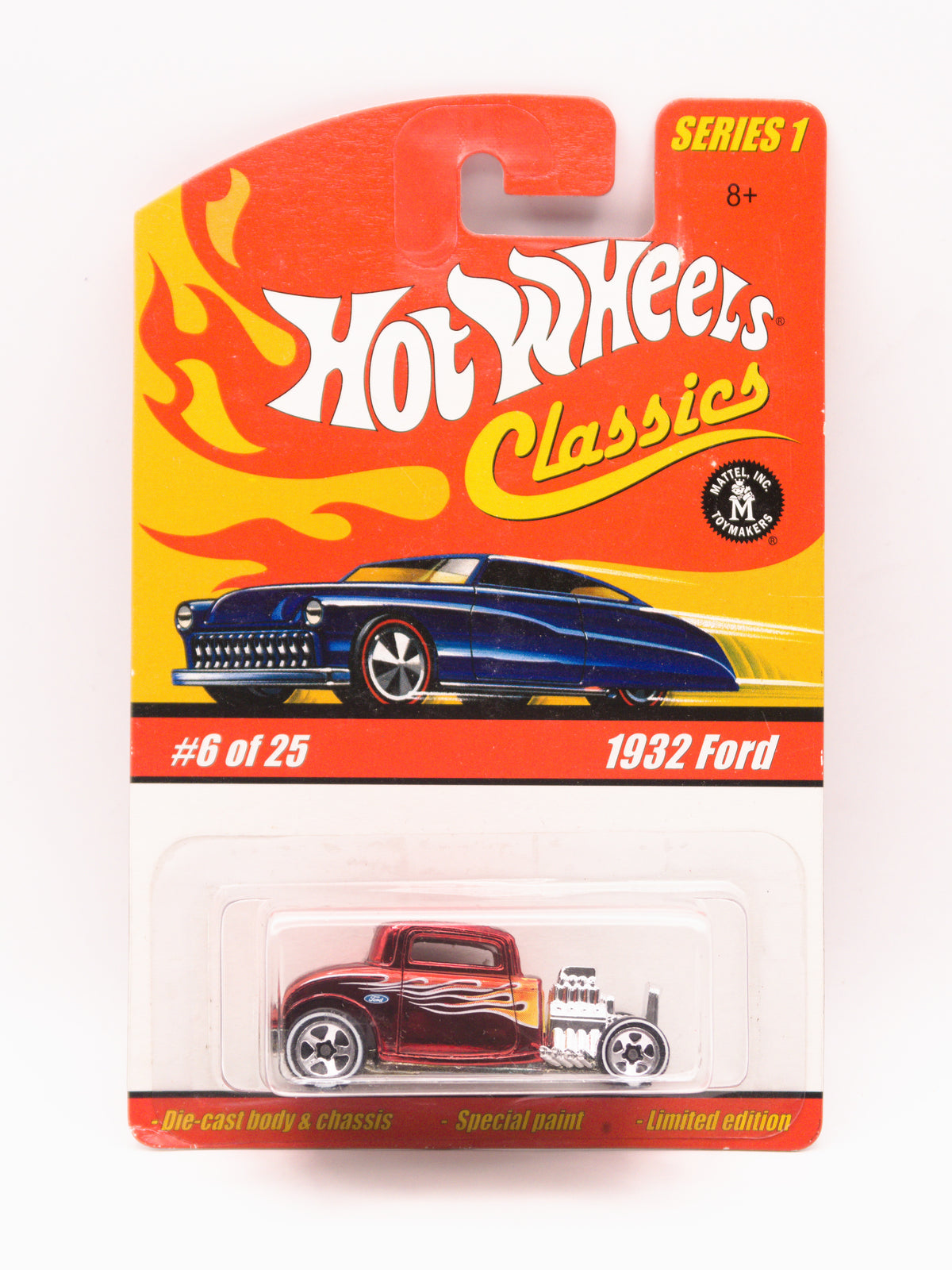 1932 Ford Czerwony Hot Wheels Classics