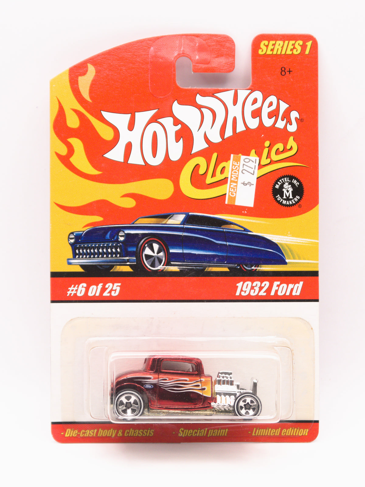 1932 Ford Czerwony Hot Wheels Classics *Naklejka